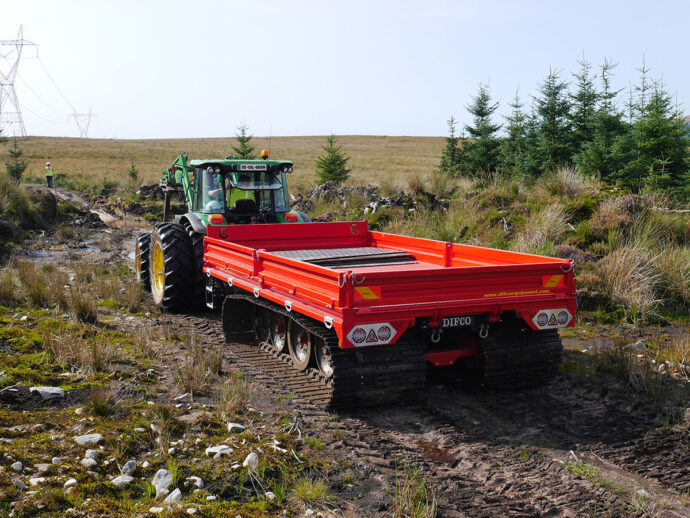 Tracked Trailers Difco Equipment